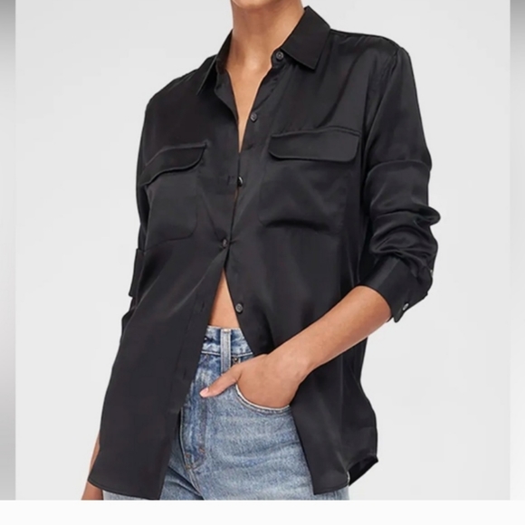 Equipment Women’s Classic Signature Top size-L - Picture 2 of 8